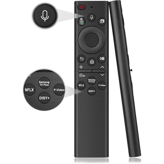NEW Replacement Voice Remote Control for Samsung TV, Compatible for All Samsung TV Crystal UHD/Neo QLED/OLED/The Frame 4K 8K TVs