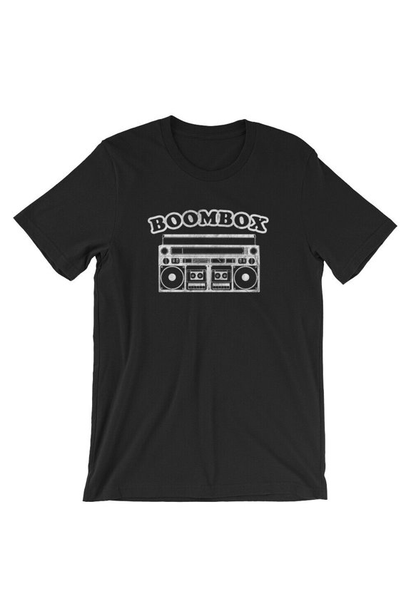 *NEW* Retro Boombox Vintage Design T-Shirt by Turbo Volcano