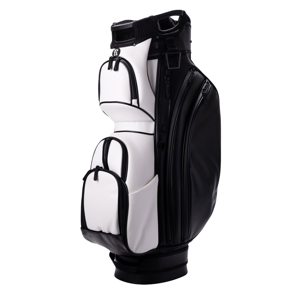 NEW Revelation Golf 2026 CEO Premium Cart Bag 10" 14-Way Top - White / Black