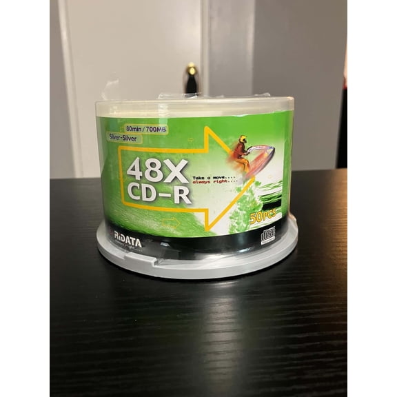 Ridata 48x CD-R 80 Minute 700 MB 50 Count