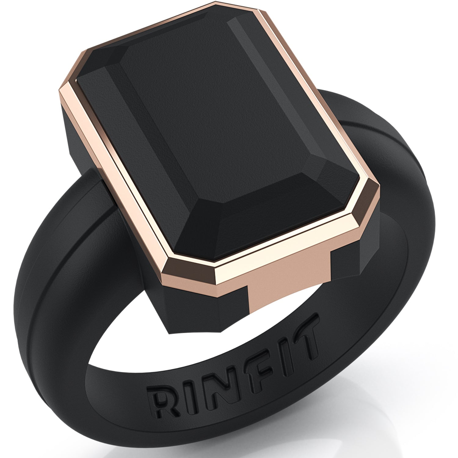 NEW! Rinfit Silicone Wedding Ring for Women - Soft Rubber Wedding Band ...