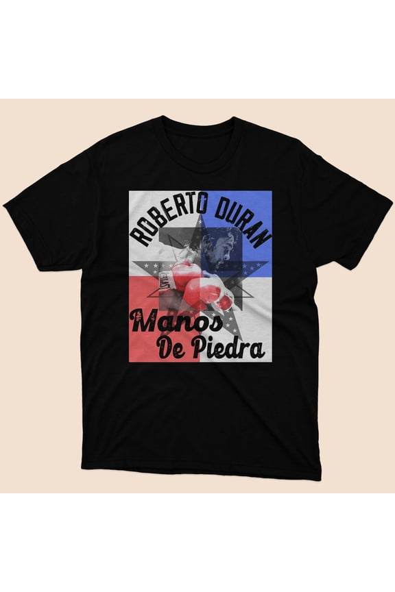 NEW Roberto Duran Manos De Piedra 2 T-shirt Black Size S to 5XL
