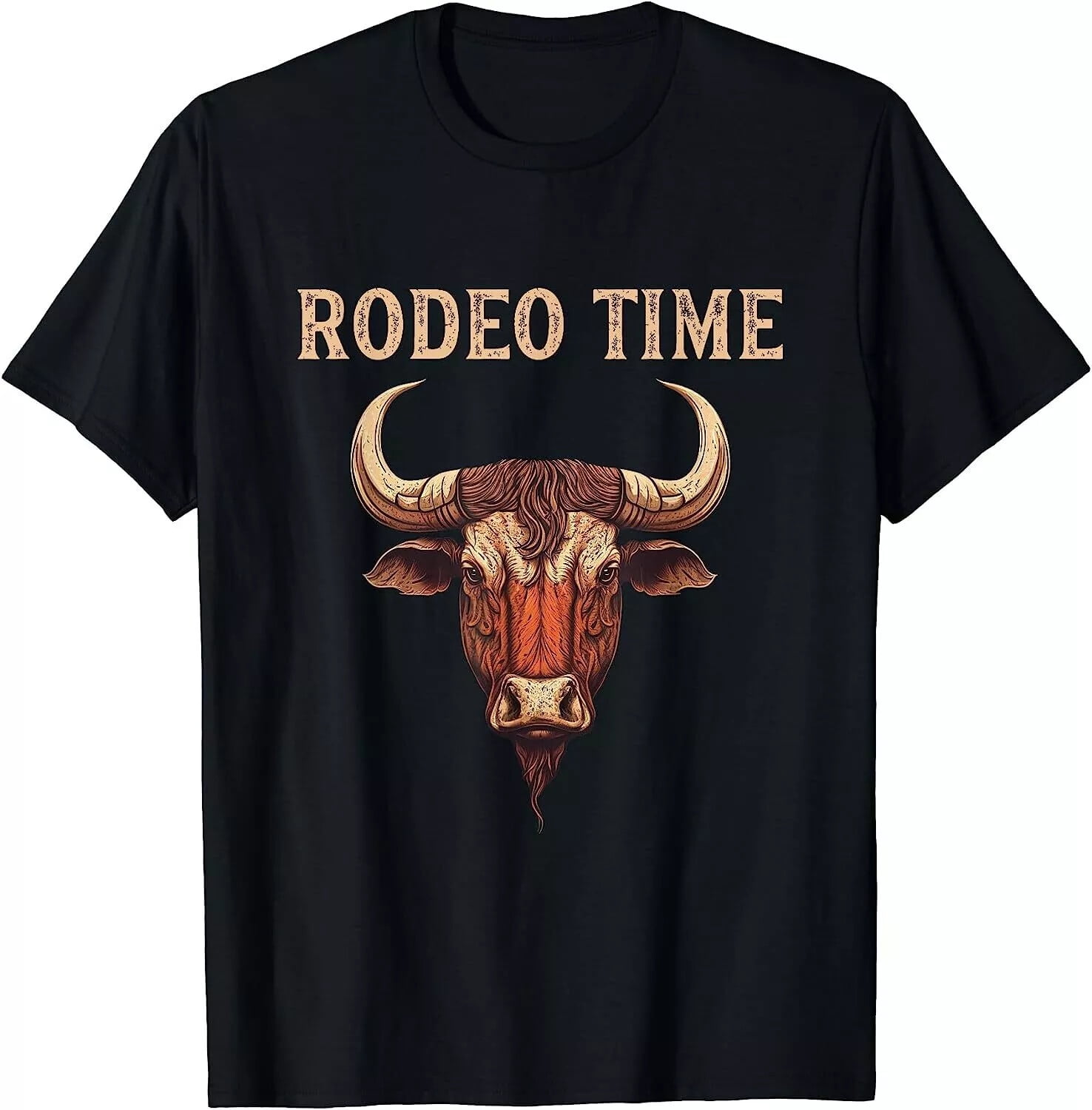 NEW! Rodeo Time Bull Riding Cowboy Bull Rider Gift Idea T-Shirt - MADE ...