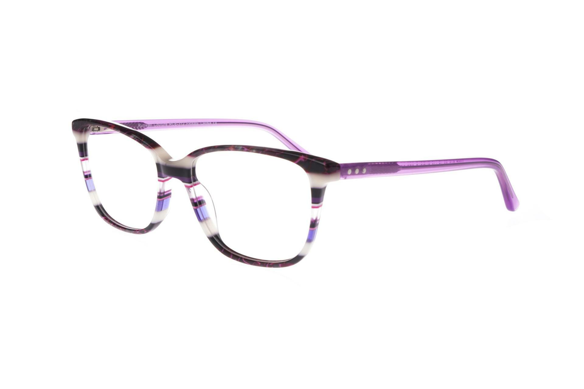 New Runway Couture RCE-318 Purple & Pink Eyeglasses 49/21/145 RUNWAY TW 30 – Eyemart Express main image 2