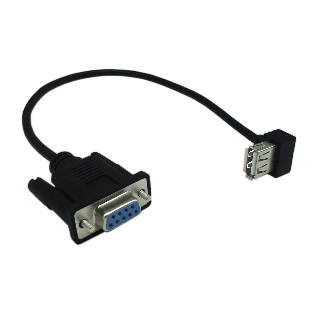 NEW SALE!USB 2.0 A Female TO RS232 DB9 Female Serial Cable Adapter