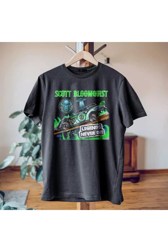 NEW SCOTT BLOOMQUIST 1963-2024 Gift For Fan Black t-Shirt