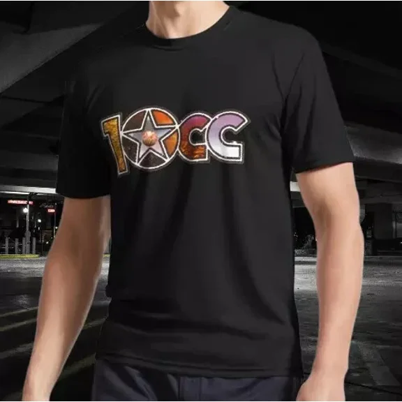 NEW SHIRT 10.CC. LOGO COVER CLASSIC RACING LOGO T-SHIRT FUNNY SIZE S-5XL