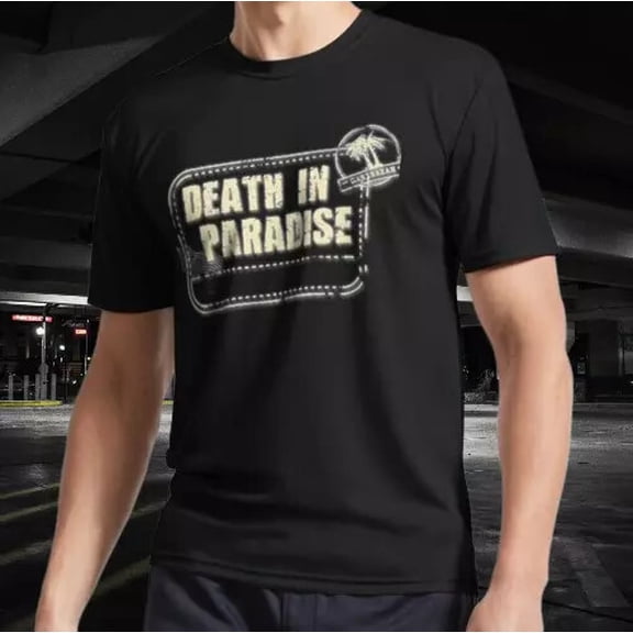 NEW SHIRT BBC DEATH IN PARADISE RACING LOGO T-SHIRT FUNNY SIZE S-5XL