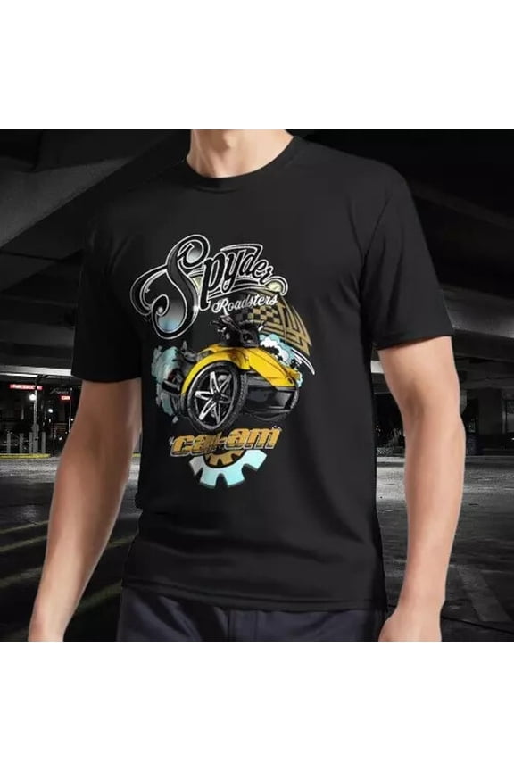 NEW SHIRT CAN-AM SPYDER ROADSTERS RACING LOGO T-SHIRT FUNNY SIZE S-5XL