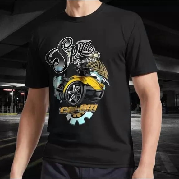 NEW SHIRT CAN-AM SPYDER ROADSTERS RACING LOGO T-SHIRT FUNNY SIZE S-5XL