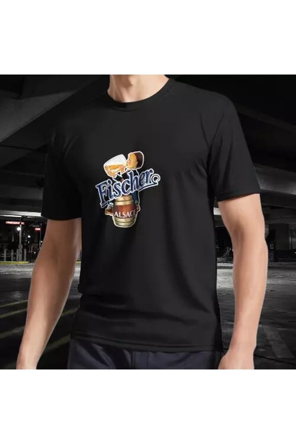 NEW SHIRT CLASSY FISCHER BEER DESIGN RACING LOGO T-SHIRT FUNNY SIZE S-5XL