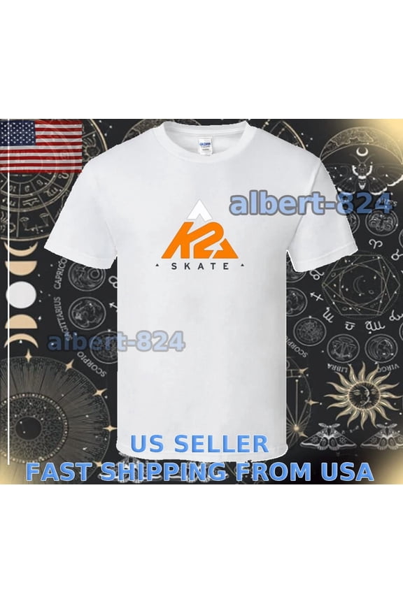 NEW SHIRT K2 SKATE LOGO T-SHIRT FUNNY AMERICAN SIZE S TO 5XL