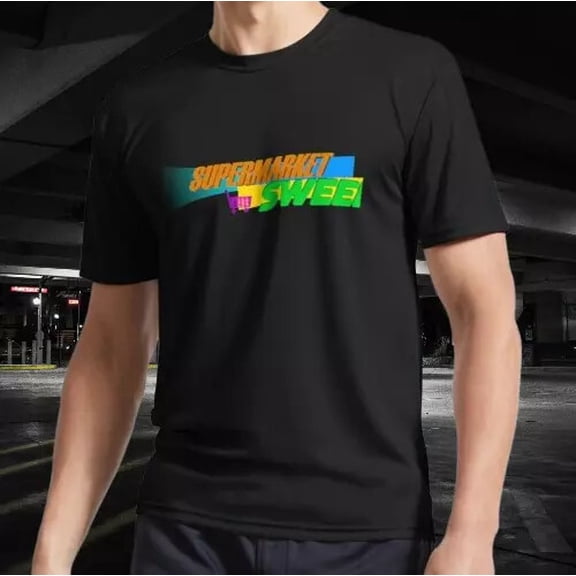 NEW SHIRT SUPERMARKET SWEEP RACING LOGO T-SHIRT FUNNY SIZE S-5XL
