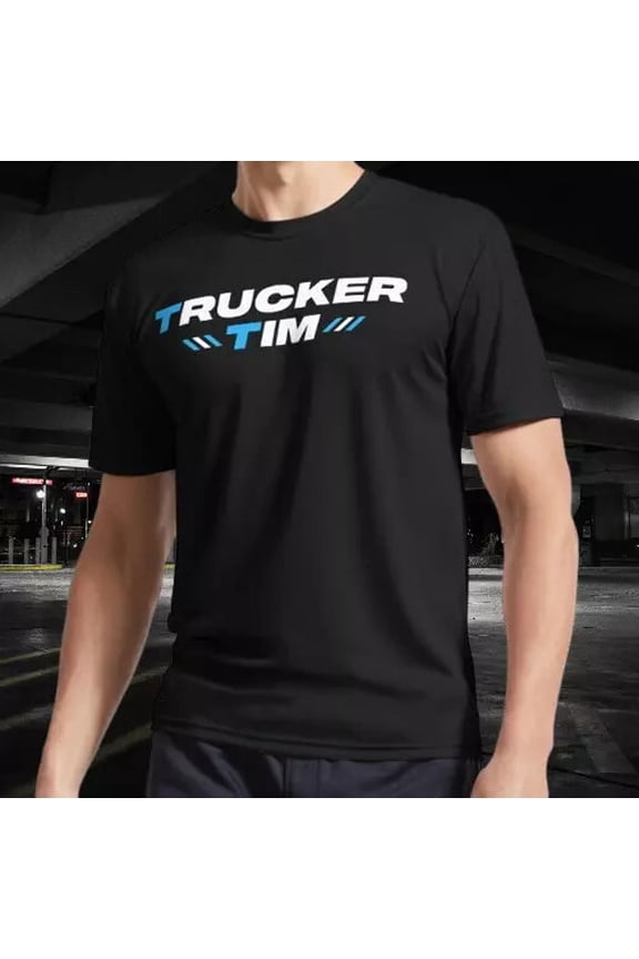 NEW SHIRT TRUCKER TIM MERCH TRUCKER TIM RACING LOGO T-SHIRT FUNNY SIZE S-5XL