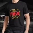 thumbnail image 1 of NEW SHIRT TWA AIRLINES RACING LOGO T-SHIRT FUNNY SIZE S-5XL, 1 of 2