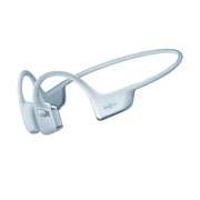 Shokz OpenRun Pro 2 - Open-Ear, Bone Conduction Sport Headphones - Sweat Resistant, Workout Headphones with 30ft Bluetooth - Secure, Comfortable Fit - Deep Bass and Smart Mic - SHOKZ App Blue