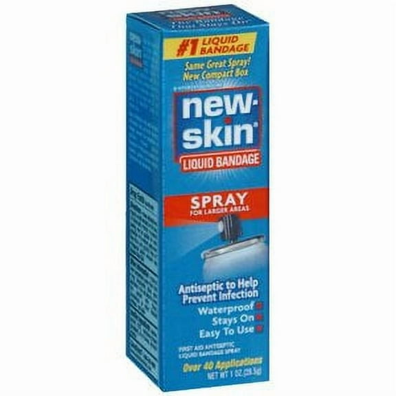 NEW SKIN SPRAY ON BANDAGE 1OZ By MedTech