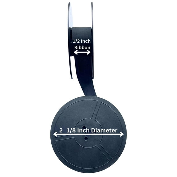 NEW SMITH CORONA CLASSIC 12, ELECTRA 220 TYPEWRITER RIBBON - BLACK NYLON RIBBON