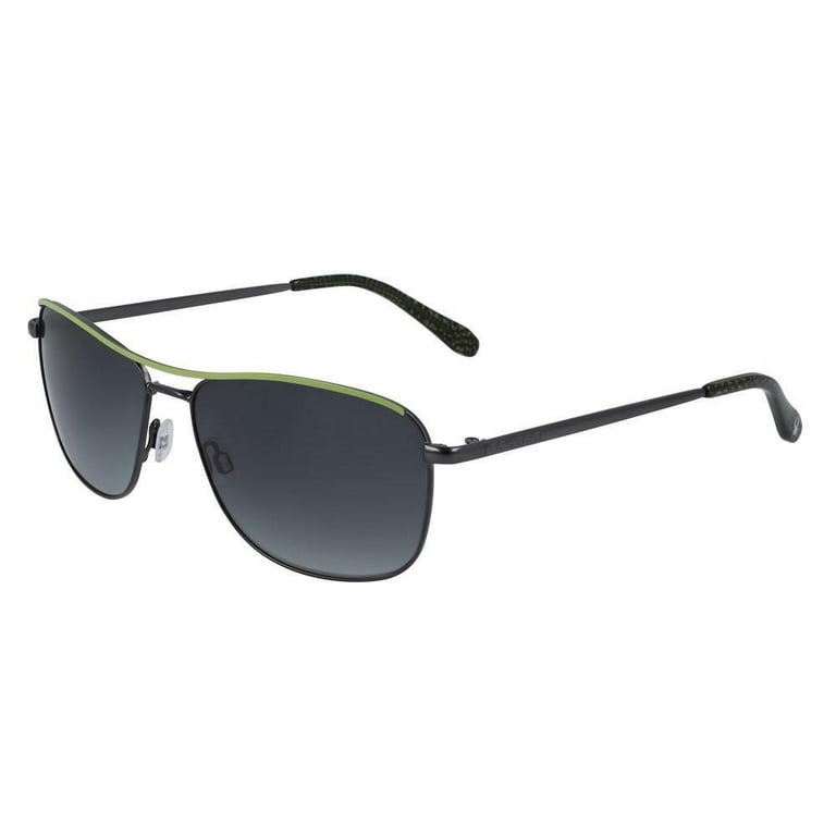 NEW SPYDER SP6001 070 Graphite Green Sunglasses with Grey Lenses