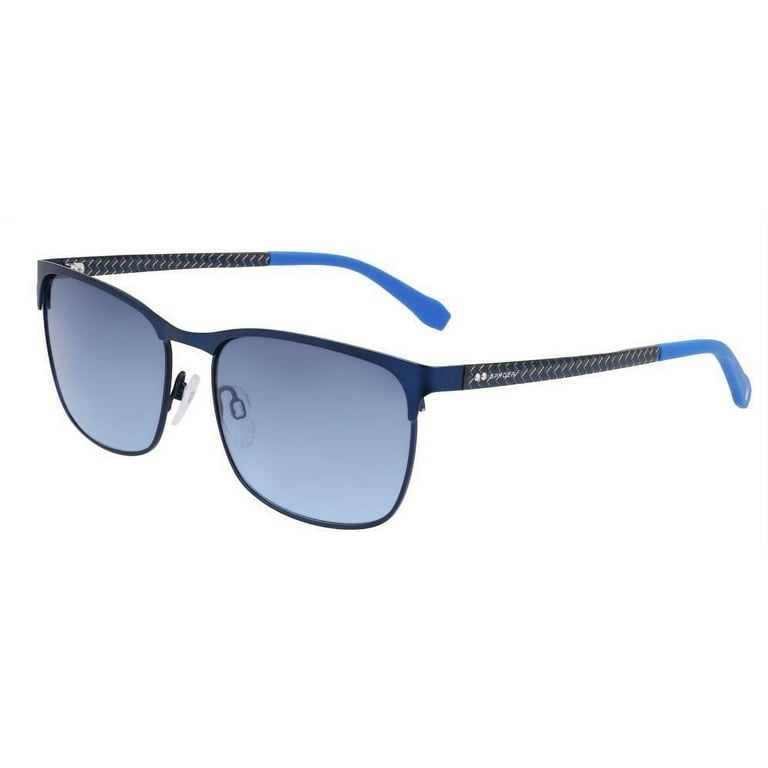 NEW SPYDER SP6002 400 Navy Sunglasses w/Carbon Fiber Temples & Flash Blue  Lens