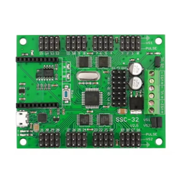 NEW SSC32-V2.5 32ch Multi-Channel Servo Controller with USB XBEE Interface Fit PC- LINUX for Hexapod Spider, Biped Robots