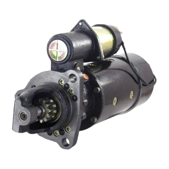 NEW STARTER MOTOR IS COMPATIBLE WITH1986 CASE WOODLAND 40LC 40R 4-53 DETROIT DIESEL OR7757 0R7757 OR7757 0R7757 1654619 165-4619 10461026 10461137 12309841 10479253 1990435 1993786