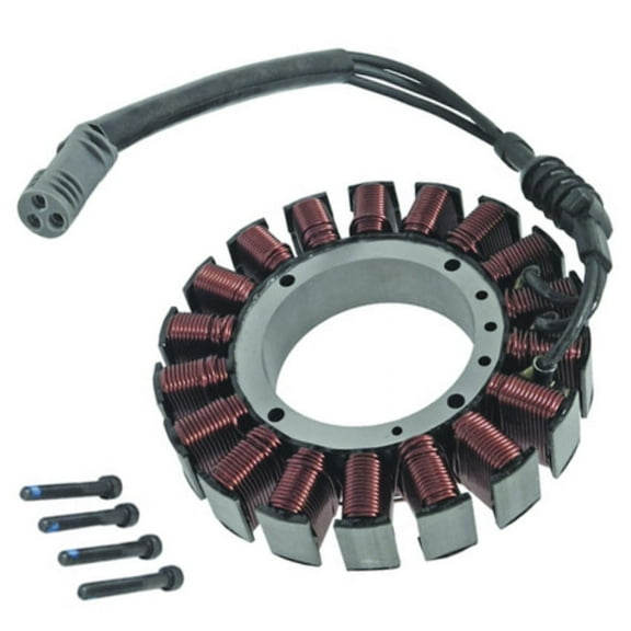 50 Amp Stator Compatible with 2011-2014 Harley Davidson Tri Glide Ultra FLHTCUTG FLHTUTG CVO Road King FLHRSE Street Glide CVO FLHXSE CVO Road King FLHRSE5 Replaces 29987-06B 2998706B