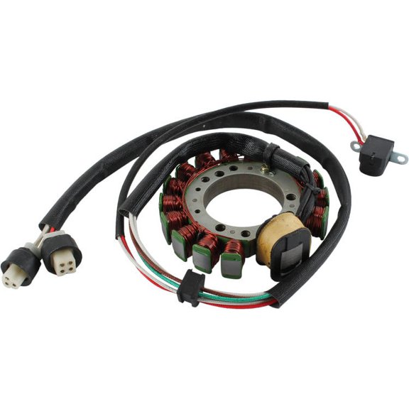 OEM Grade Stator Compatible with 1990-1995 Yamaha Big Bear 350 YFM350FW Warrior 350 YFM350X Moto-4 YFM350ER 348cc SOHC 4-Stroke ATV 3HN-85510-00-00
