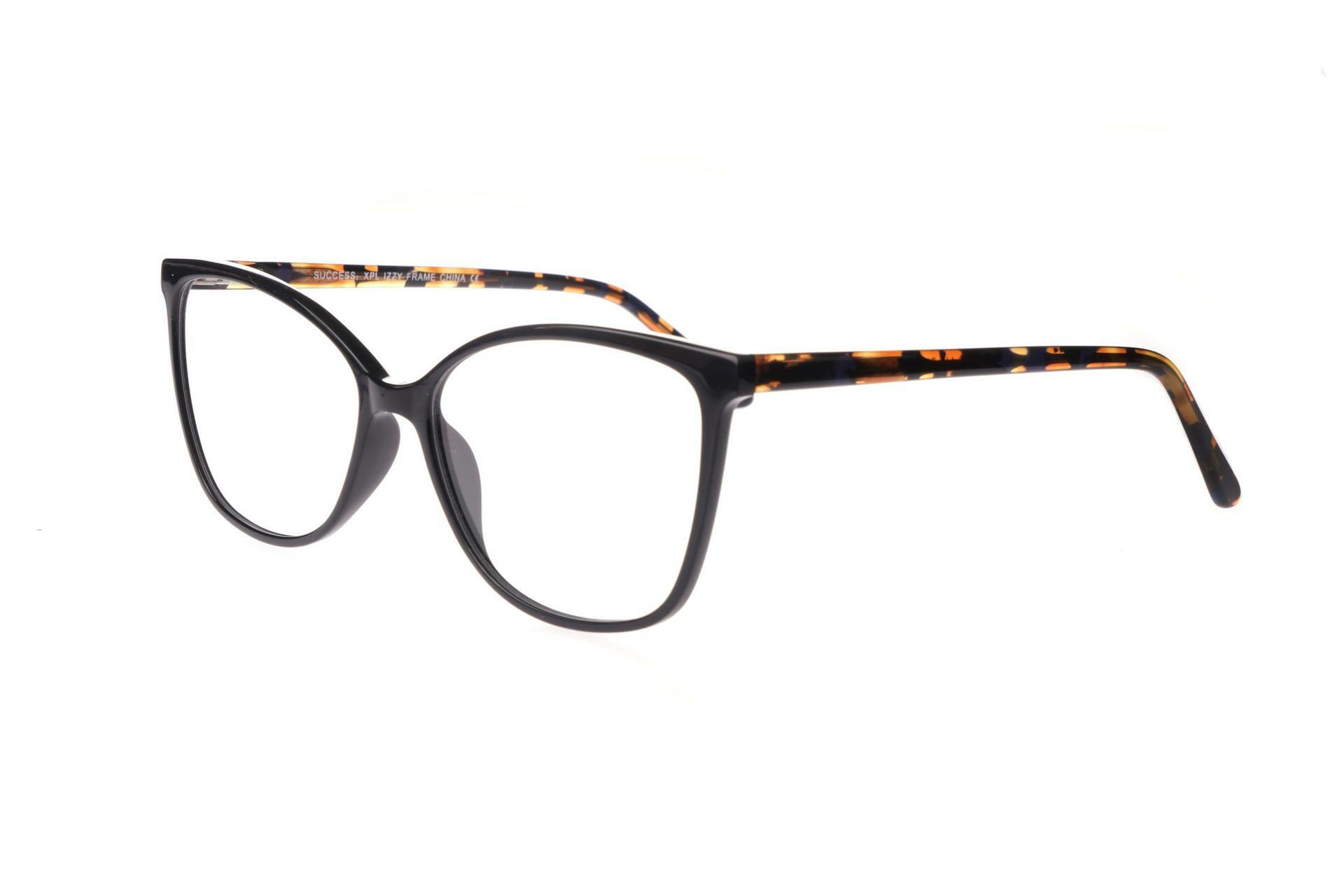 NEW SUCCESS XPL Black & Tortoise IZZY Eyeglasses 55/16/140  display picture 2