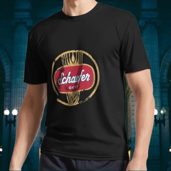 NEW! Schaefer Beer Logo Long Sleeve T-Shirt Funny Size S to 5XL