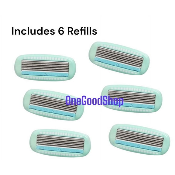 NEW Schick Hydro Silk Moisturizing Razor Blade Refills for Women 6 Count, Sensitive Care, Sealed