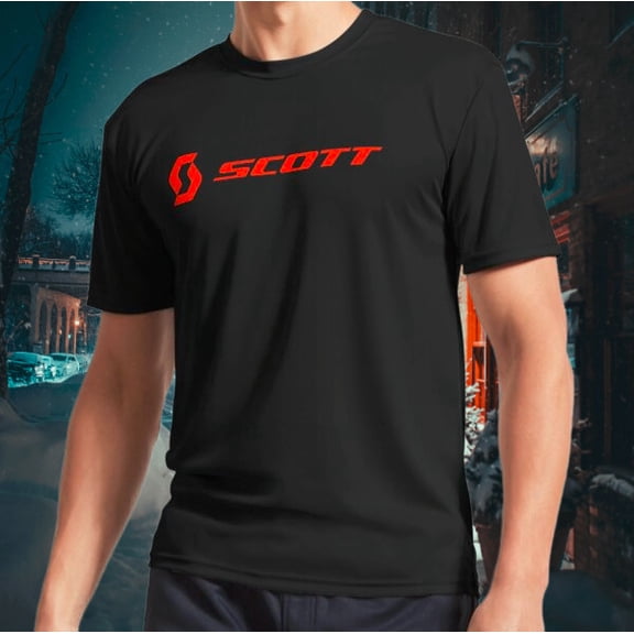 NEW! Scott Bicycle Cycling Bikes Logo Long Sleeve T-Shirt Funny Size S to 5XL