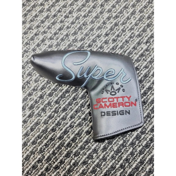 NEW Scotty Cameron FINE Blade Putter Headcover - Gray, Black, Red