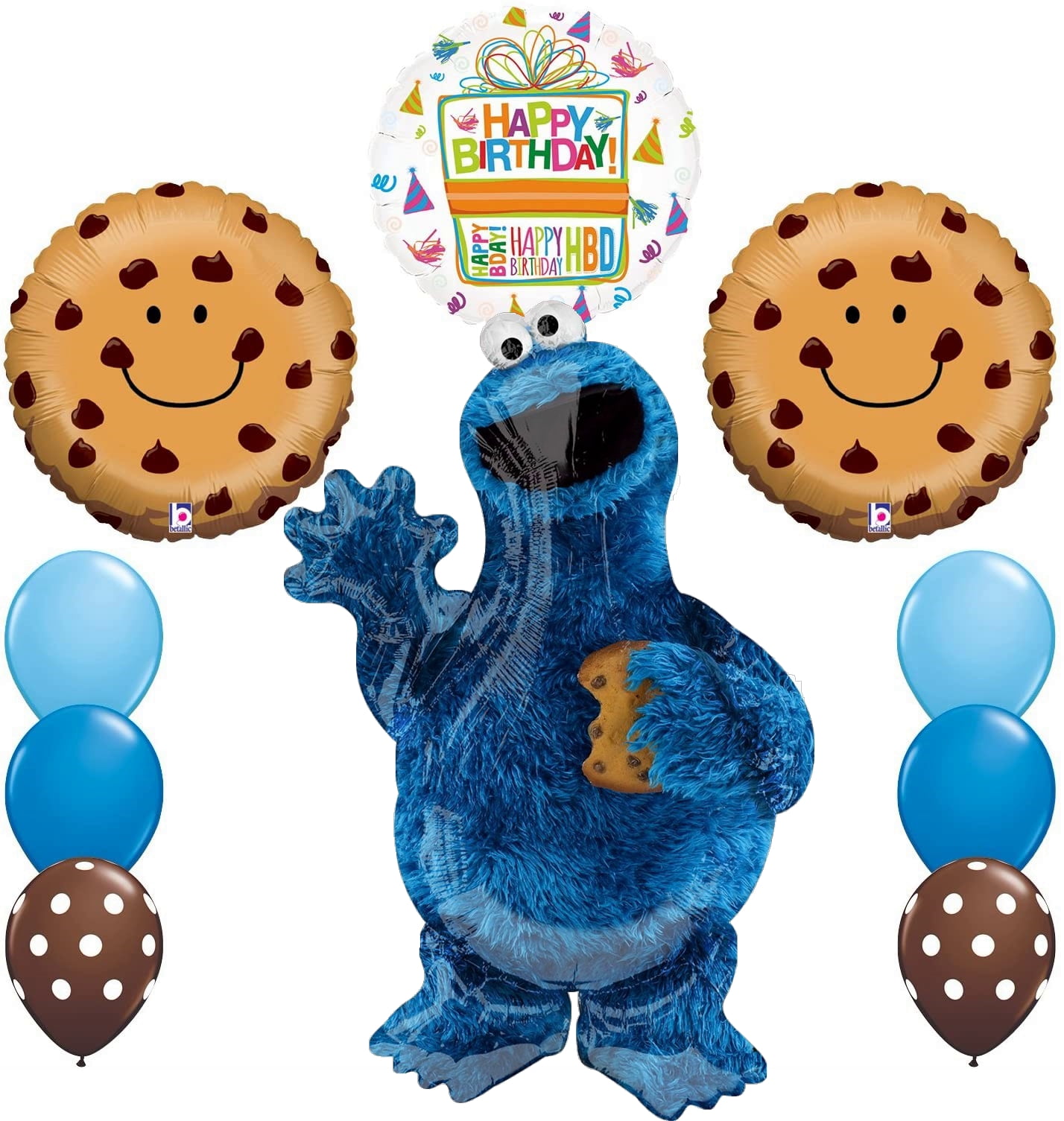 NEW! Sesame Street Cookie Monsters Birthday party supplies