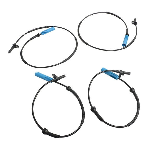 NEW Set of 4 ABS Wheel Speed Sensor Fit for BMW E90 E91 325xi 328xi 335i xDrive