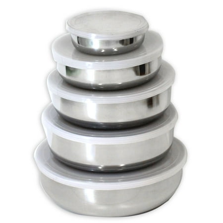 ToolUSA 5 Piece Stainless Steel Food Storage Set - UT5