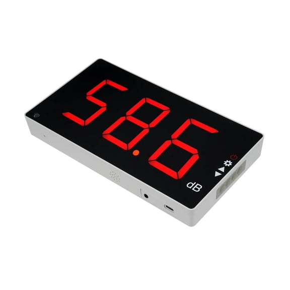 NEW Sound Level Meter with Large LCD Screen Wall Mounted Digital Noise Decibel Monitoring Tester ,Feature Packed