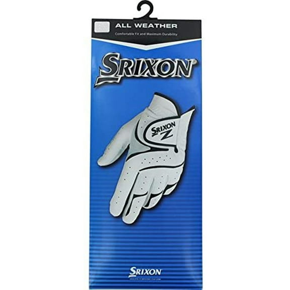 NEW Srixon All Weather White Golf Glove Men's Cadet Large (CL)