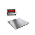 thumbnail image 1 of NEW Stainless steel Floor scale w/ indicator 2'x2' (24"x24") 1000 lbs x .2 lb, 1 of 1