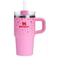 thumbnail image 1 of NEW | Stanley 20 oz Stainless Steel H2.0 Flowstate Quencher Tumbler with Handle | Valentine's Day | Sweet Hearts, 1 of 6