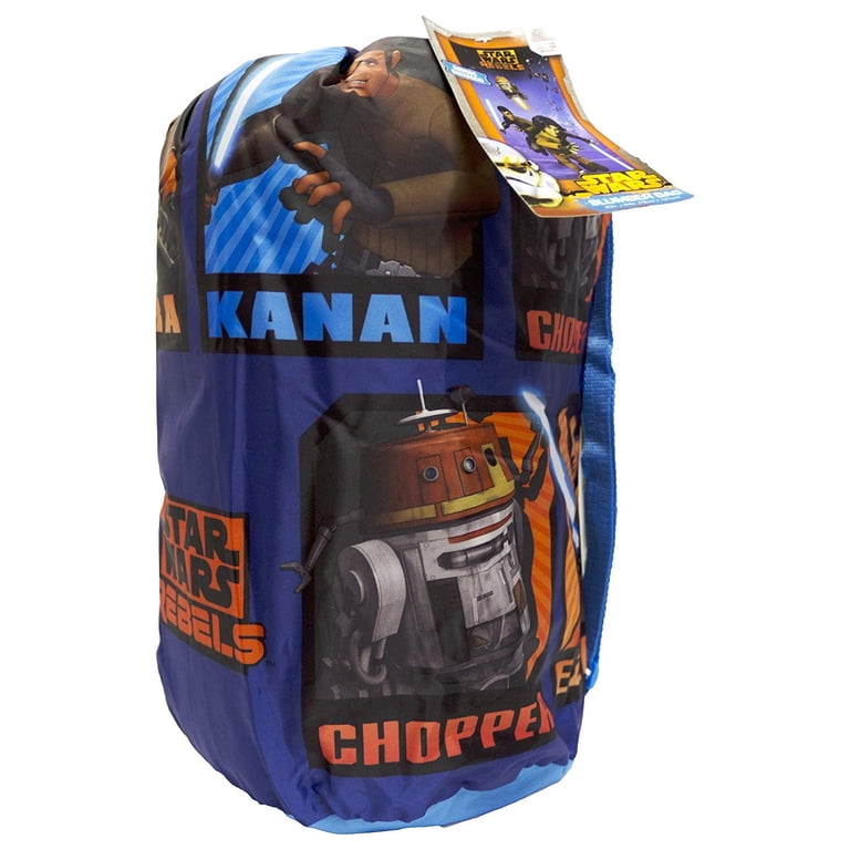 Disney Star Wars Rebels Slumber Bag, Bonus Backpack with Straps
