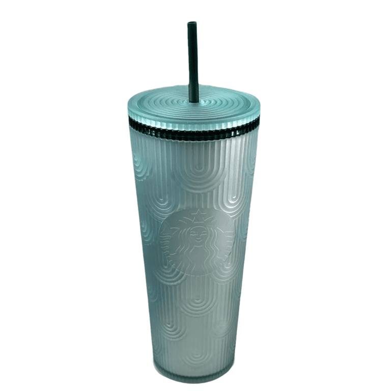 NEW Starbucks Spring 2024 Soft Touch Green Scales Tumbler