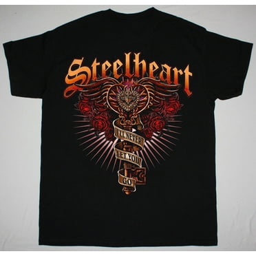 NEW Steelheart Band Logo Classic Black Unisex All Size Shirt AH1872