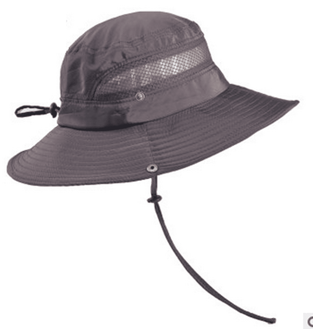Black Bucket Hat Wide Brim UV Protection Sun Hat Bonnie Hats