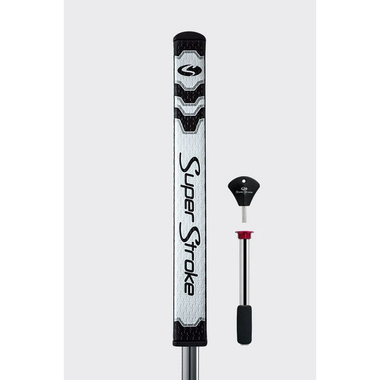 NEW SuperStroke Flatso 1.0 CounterCore White/Black Putter Grip w