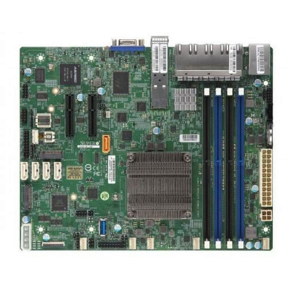 *NEW* Supermicro A2SDV-8C-LN10PF Motherboard - Intel Atom Processor C3758 - Single Socket FCBGA1310 - DDR4 Flex ATX