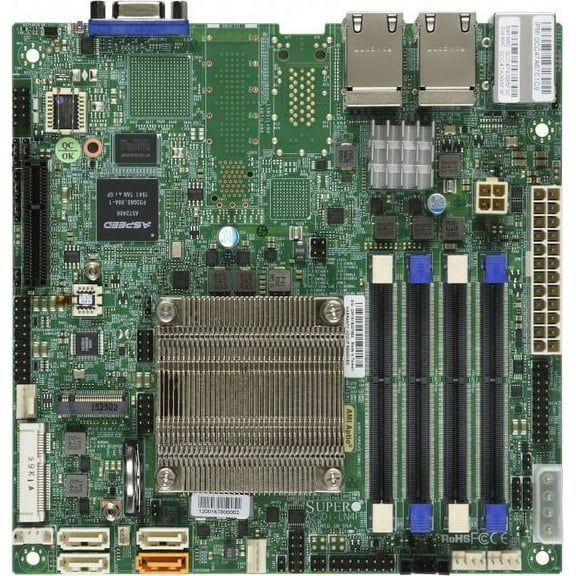 *NEW* Supermicro A2SDi-LN4F Motherboard - Intel Atom Processor C3850 - Single Socket FCBGA1310 - DDR4 - Mini-ITX