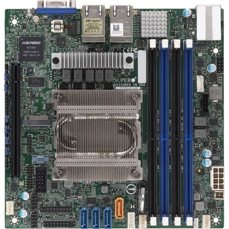*NEW* Supermicro M11SDV-8CT-LN4F Motherboard - AMD EPYC 3201 SoC Processor - DDR4 SDRAM - Mini ITX Full Warranty