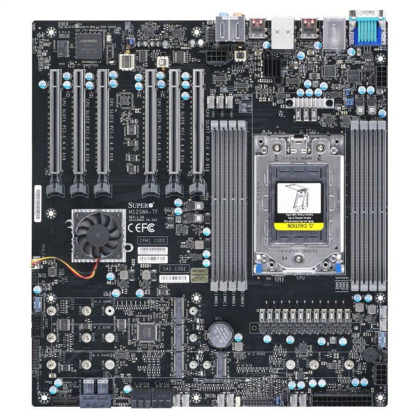 *NEW* Supermicro M12SWA-TF Motherboard E-ATX - AMD Ryzen Threadripper PRO 5000WX/3000WX Series Processor - Socket sWRX8/SP3