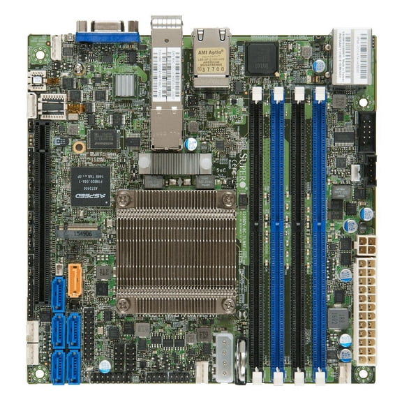 *NEW* Supermicro X10SDV-12C-TLN4F+ Mini-ITX Motherboard - Intel Xeon Processor D-1557 - Single socket FCBGA 1667 - DDR4 2133 MHz
